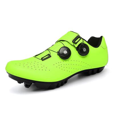 Cycling Sneaker MTB Men Sport Road Bike Boots Flat Racing Speed Sneakers Trail Mountain Bicycle Footwear Spd Pedal Cycling Shoes by Smarsty