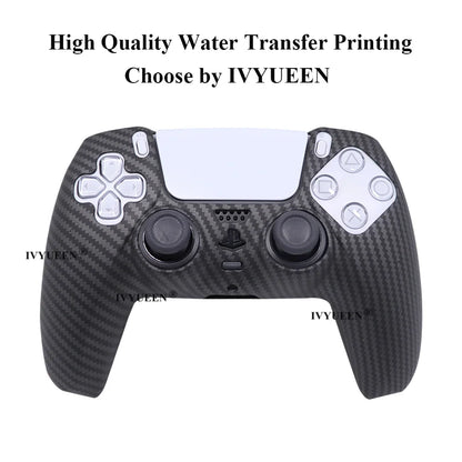 Water Transfer Printing Silicone Case for PS5 Controller - Smarsty