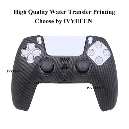 Water Transfer Printing Silicone Case for PS5 Controller - Smarsty