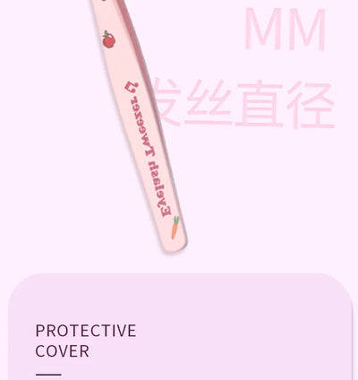 Stainless Steel Eyelash Tweezers for Easy 3D Lash Application - Smarsty