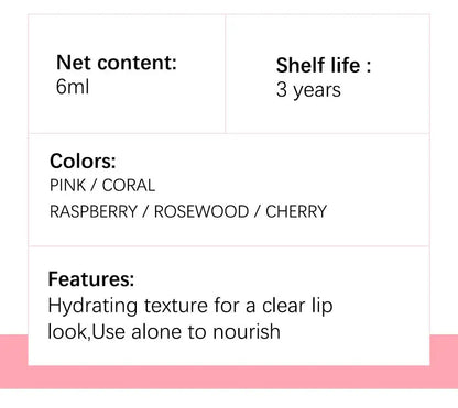 Crystal Jelly Lip Glow Oil 6ml Moisturizing Plumping Lip Gloss Makeup Sexy Plump Lip Glow Oil Tinted Lips Plumper Care Cosmetics