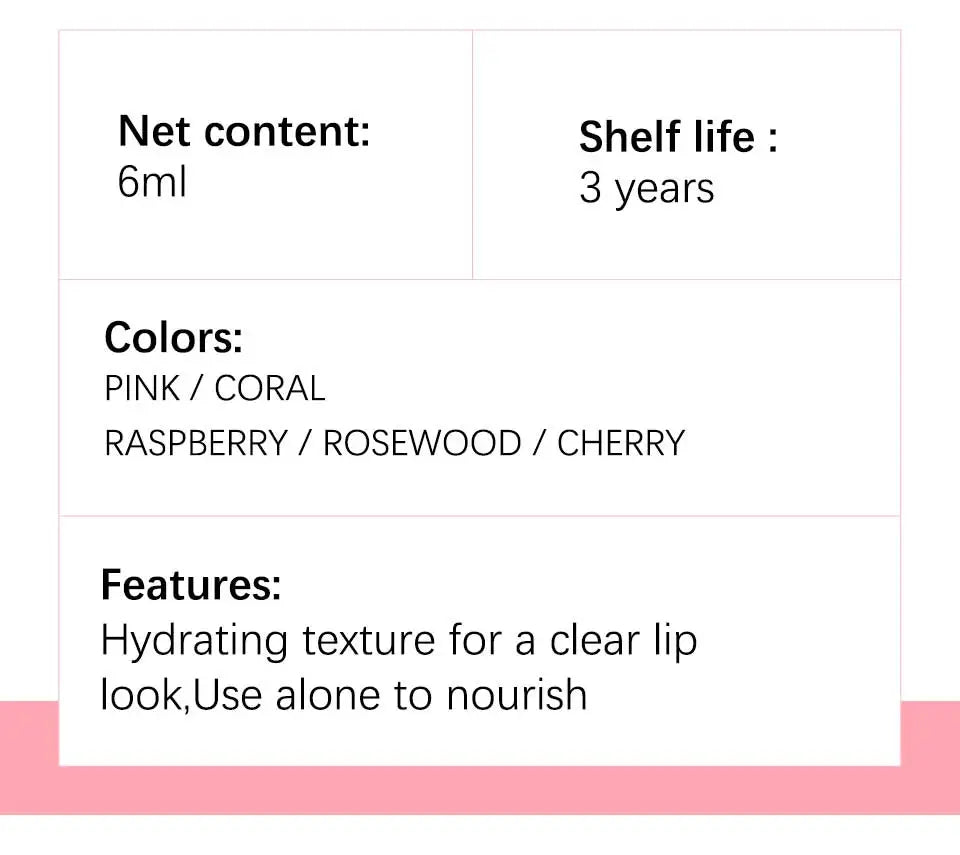 Crystal Jelly Lip Glow Oil 6ml Moisturizing Plumping Lip Gloss Makeup Sexy Plump Lip Glow Oil Tinted Lips Plumper Care Cosmetics