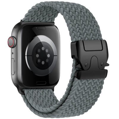 Parachute Straps for Apple watch 10 Band 46mm 42mm 45mm Ultra 49mm 44mm 41mm Braided bracelet correa iWatch Series 9 8 SE 5 6 7 - Smarsty