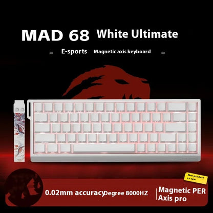Mechanical Gaming Keyboard Hot Swap 68 Keys Rapid Trigger
