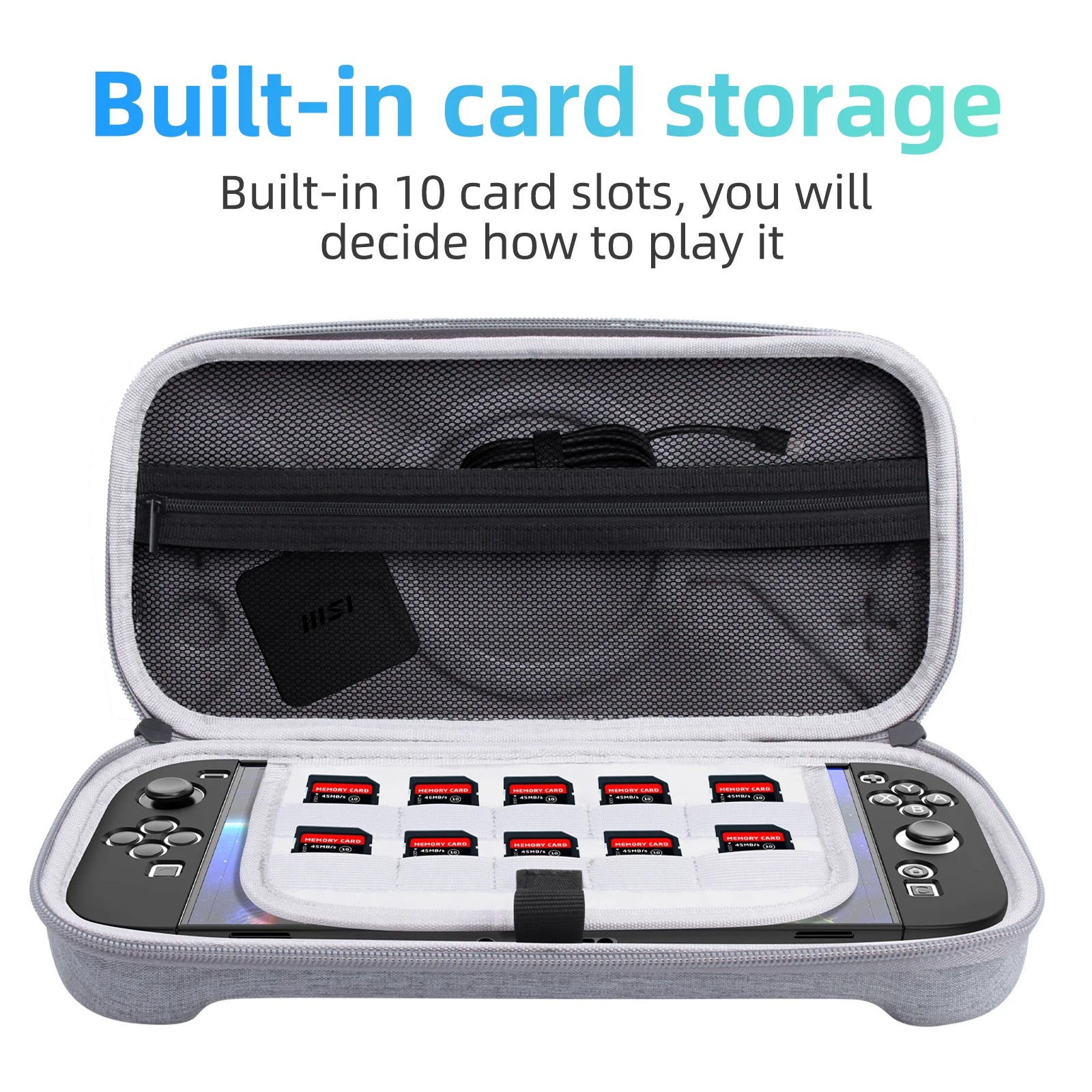 Waterproof Anti-Shock Storage Bag for Nintendo Switch 2 - Smarsty