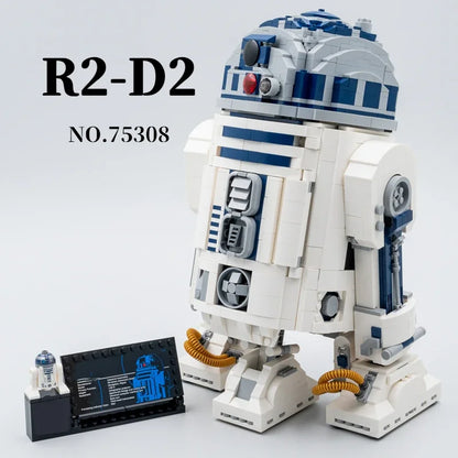 MOC 2314Pcs Space Robot Building Blocks Bricks R2 Robot R2D2 Figures Model Children's Toy Kid Boy Birthday Christmas Gifts - Smarsty