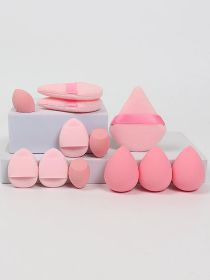 12-Piece All-Purpose Makeup Sponge Set for Flawless Application - Smarsty
