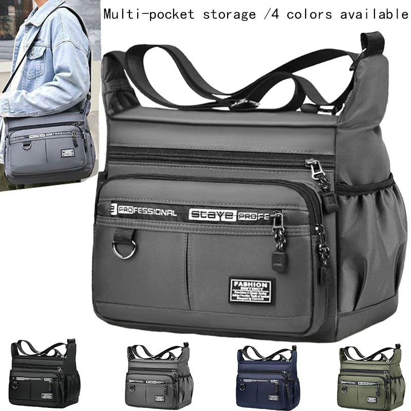 Waterproof Crossbody Bag For Travel And Work Anti Theft - Smarsty