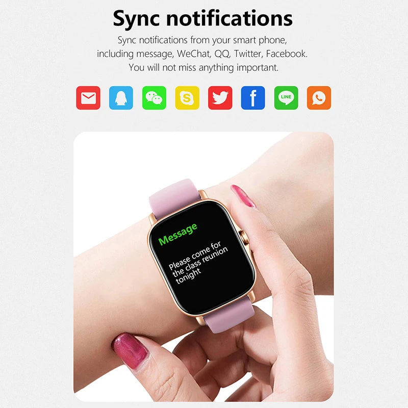 Waterproof Sports Smart Watch with Health Monitor - Smarsty
