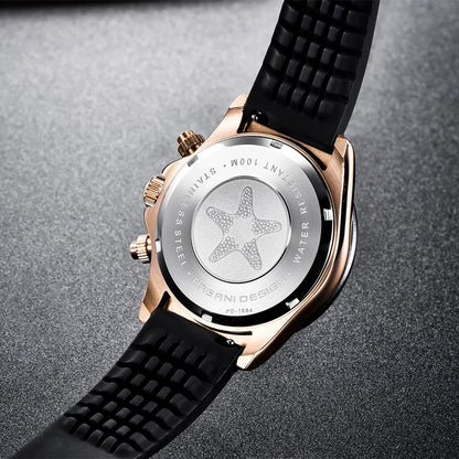 PAGANI DESIGN Men's Waterproof Chronograph Quartz Watch - Smarsty