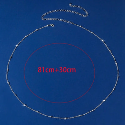 Stylish Metal Belly Chain for Summer Beach Fashion - Smarsty