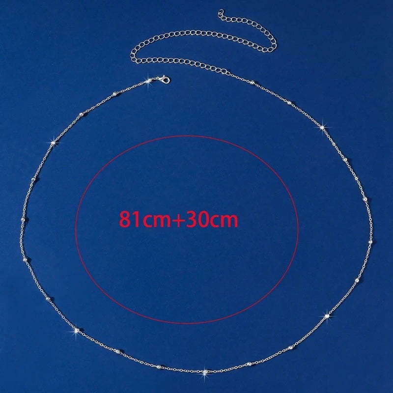 Stylish Metal Belly Chain for Summer Beach Fashion - Smarsty
