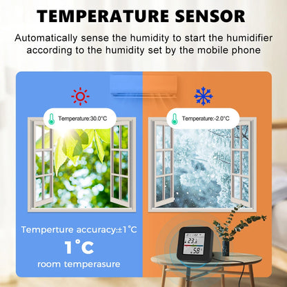 Tuya Smart Universal IR Remote With Temperature Sensor - Smarsty