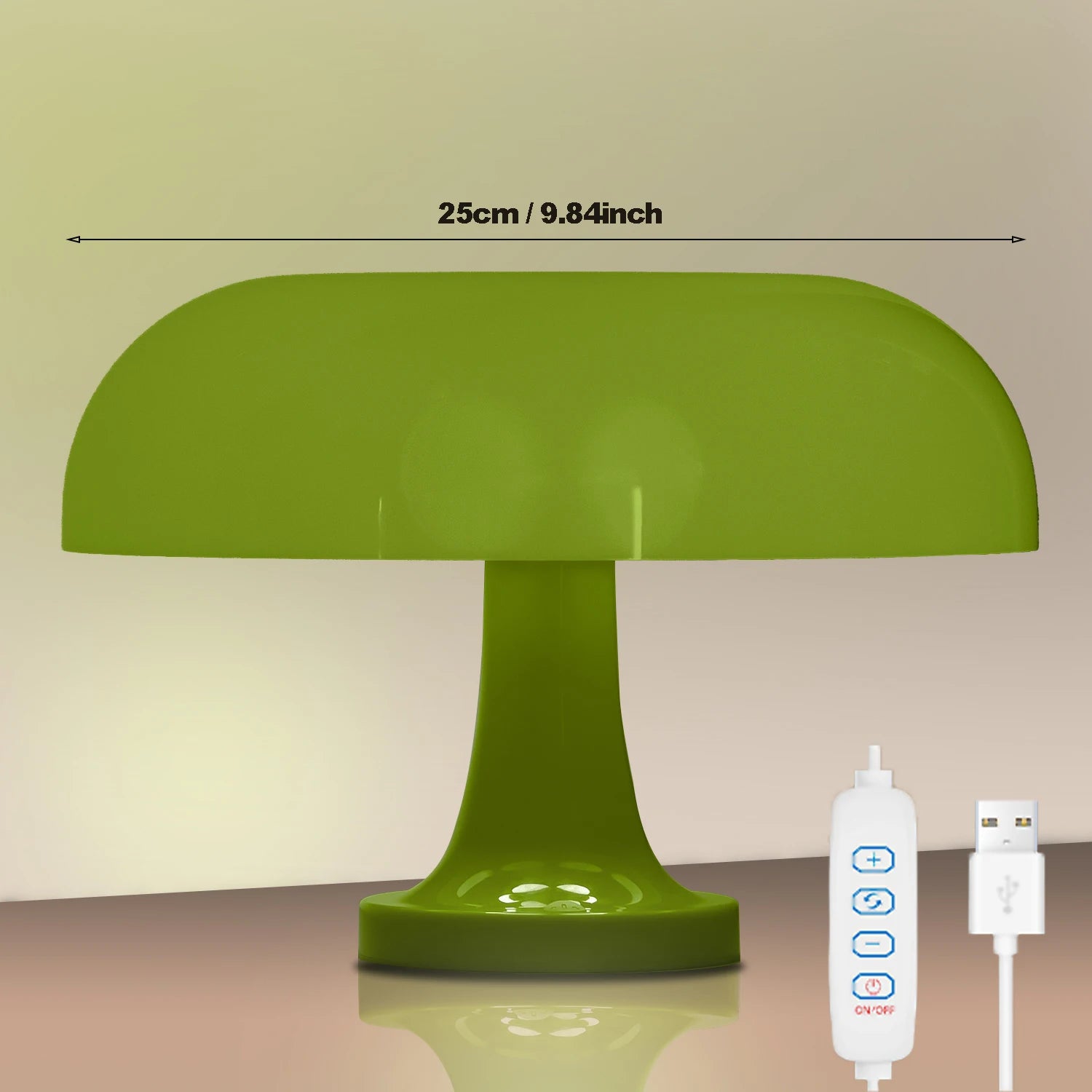 Minimalist Mushroom Table Lamp for Modern Bedrooms - Smarsty
