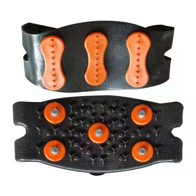 5-Stud Climbing Crampons Anti Slip Mountaineering Cleats Unisex Snow Claw Shoe Covers Walking Hiking Accessories - Smarsty