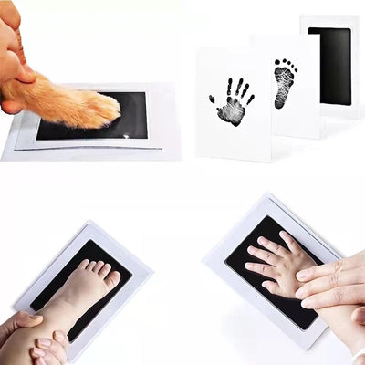 DIY Baby Handprint And Footprint Kit With Photo Frame - Smarsty