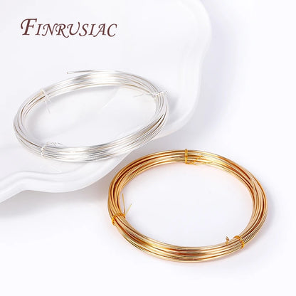 5M 18K Gold Plated Copper Wire For Handmade Jewelry Making - Smarsty