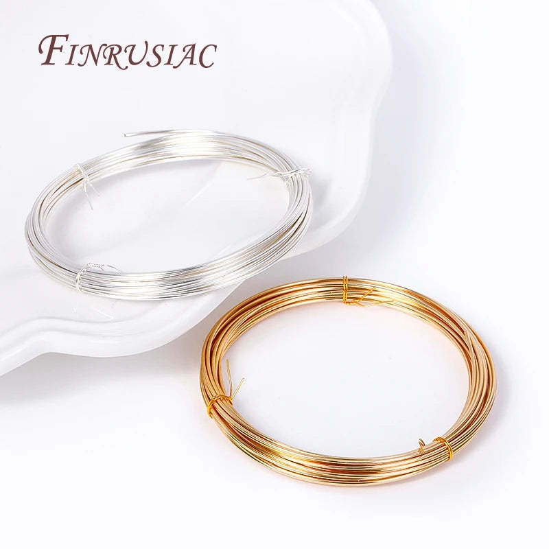 5M 18K Gold Plated Copper Wire For Handmade Jewelry Making - Smarsty