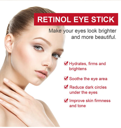 Retinol Eye Cream Stick for Dark Circles and Firming - Smarsty