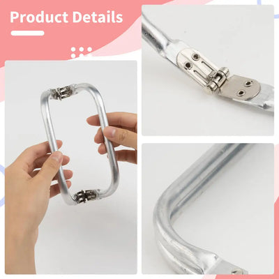 DIY Metal Purse Frame Handle Kiss Clasp Lock For Bag Sewing Craft Tailor Accessories Bag Frame For Purse Backpack Bags Parts - Smarsty
