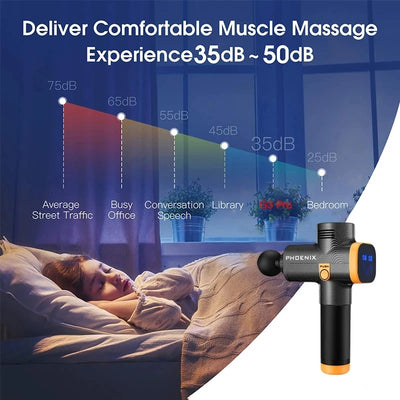 Phoenix A2 Massage Gun for Deep Tissue Pain Relief - Smarsty