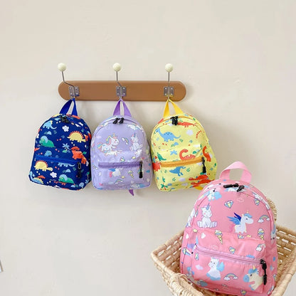 Waterproof Cartoon Dinosaur Backpack For Kids School Bag - Smarsty