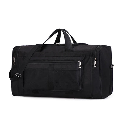 Large Capacity Luggage Bag Travel Duffle With Shoulder Strap - Smarsty