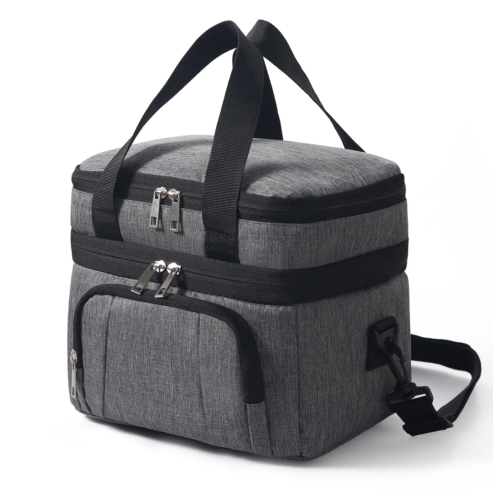 Insulated Lunch Bag With Adjustable Strap And Waterproof - Smarsty