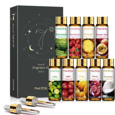 PHATOIL Sweet Fruit Fragrance Oil for Aromatherapy - Smarsty