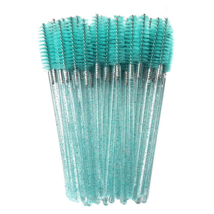 100 Pcs Disposable Eyelash Brushes for Easy Makeup Application - Smarsty