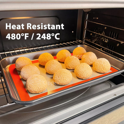 Silicone Baking Mats Non Stick Heat Resistant Set - Smarsty