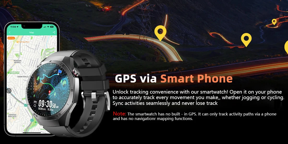 Huawei GT5 Pro Smart Watch with AMOLED Display and GPS - Smarsty