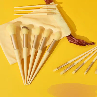 13 Piece Makeup Brushes Set for Flawless Application - Smarsty