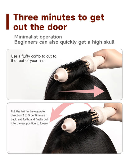 Automatic Hair Curler 32mm Rotating Ceramic Wand - Smarsty