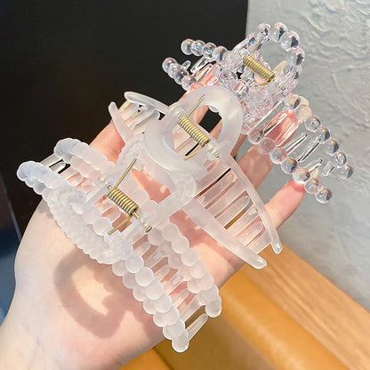 3pcs Large Clear Hair Claw Clips Secure For All Hair - Smarsty