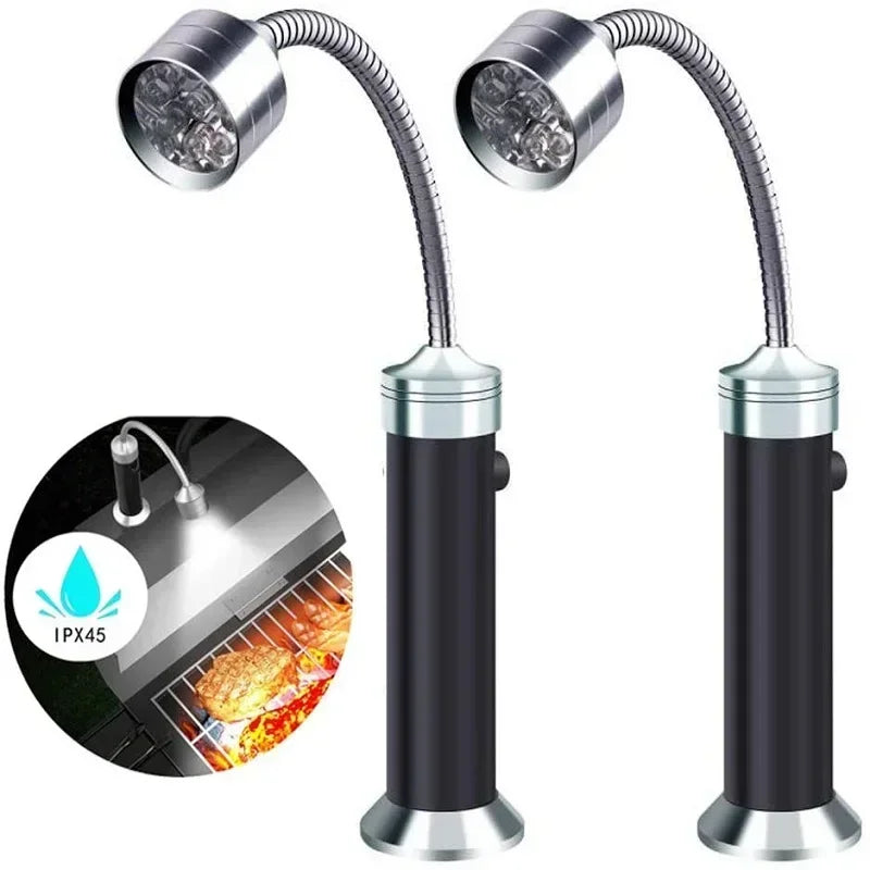 Magnetic LED Grill Light with Flexible Gooseneck - Smarsty