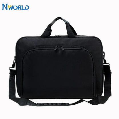Nylon Laptop Bag 15.6 Inch Portable Unisex Shoulder Bag