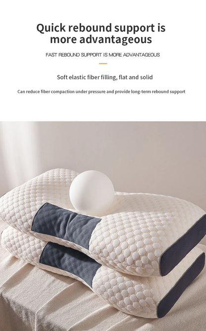 Cervical Neck Pillow for Sleep and Massage Support - Smarsty