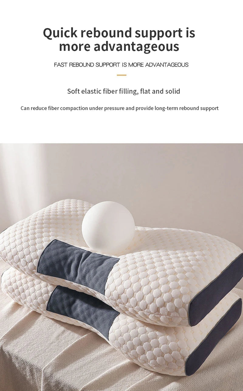 Cervical Neck Pillow for Sleep and Massage Support - Smarsty