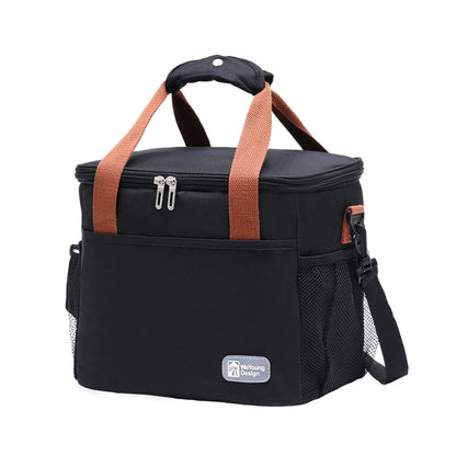 Large Capacity Thermally Insulated Lunch Bag Oxford Cloth - Smarsty