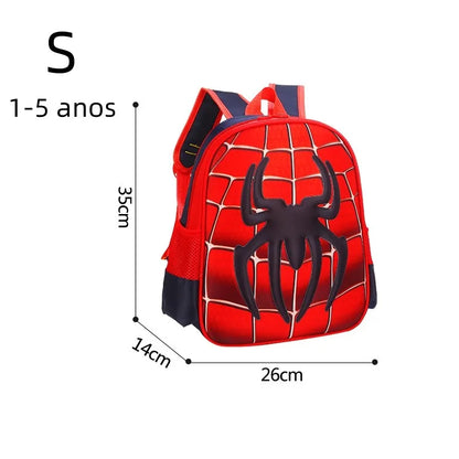 Durable 3D Spider Kids Backpack for Everyday Travel - Smarsty