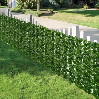 Artificial Green Leaf Fence Panels for Outdoor Privacy - Smarsty
