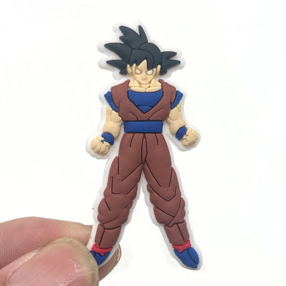 New JIBBITZ Dragon Ball Shoe Charm For Clogs PVC Waterproof Sandals Decorate Buckle Decorations Accessories Toys Gift