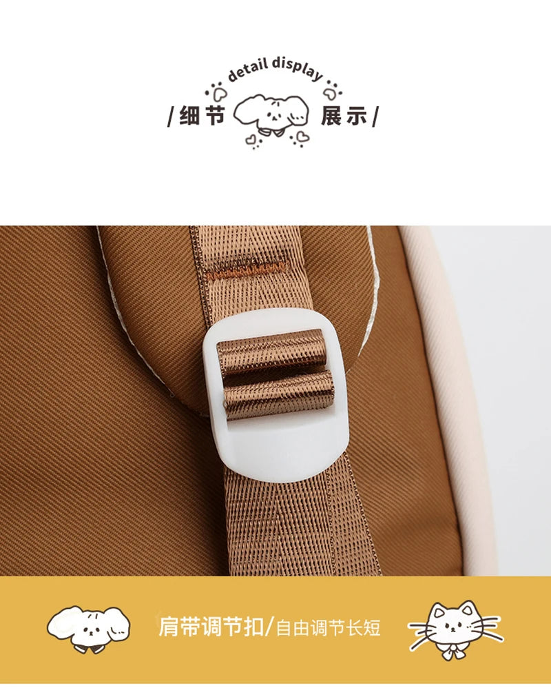 Demon Hunters Anime Backpack Large Capacity School Bag - Smarsty