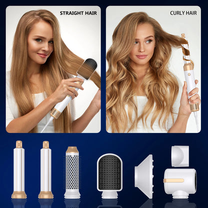 High Speed 7 In 1 Hair Dryer Brush with Diffuser - Smarsty