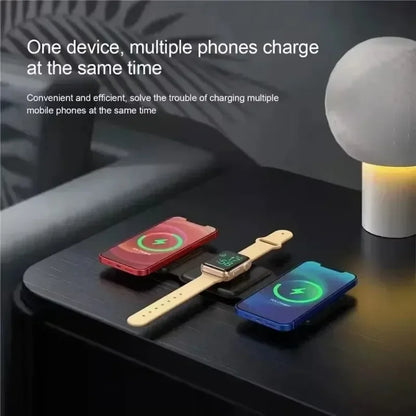 3 In 1 Wireless Charger Dock For iPhone And Smartwatch - Smarsty
