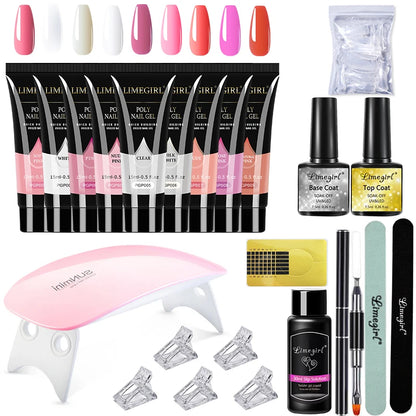 15ml Nail Gel Kit for Quick Extensions and Art - Smarsty