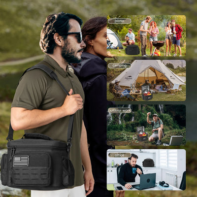Outdoor Thermal Cooler Bag Insulated Lunch Box For Men - Smarsty
