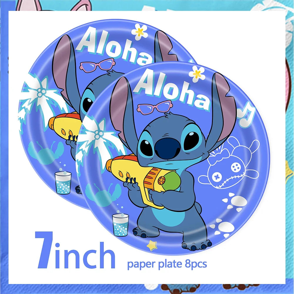 Disney Lilo and Stitch Birthday Party Supplies Set - Smarsty