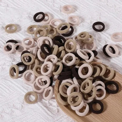 Girls Elastic Hair Bands Soft Gentle No Damage Kids Ties - Smarsty